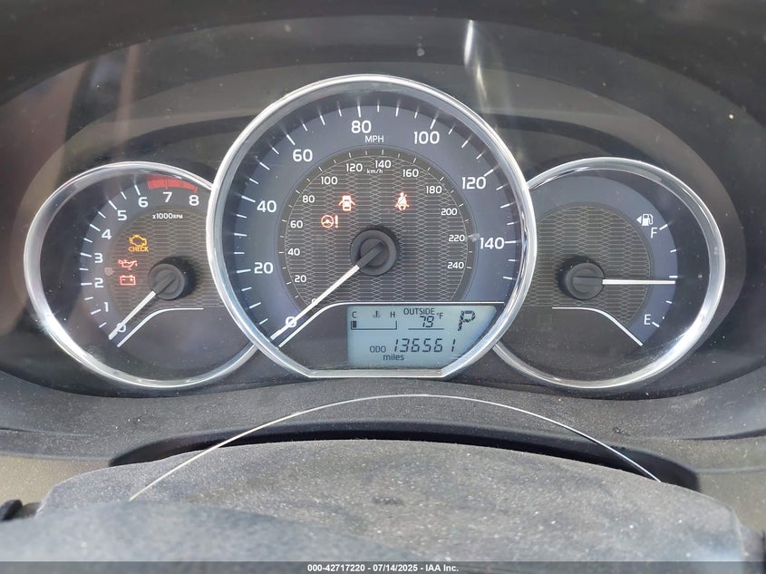 2014 TOYOTA COROLLA LE - 5YFBURHE3EP126836