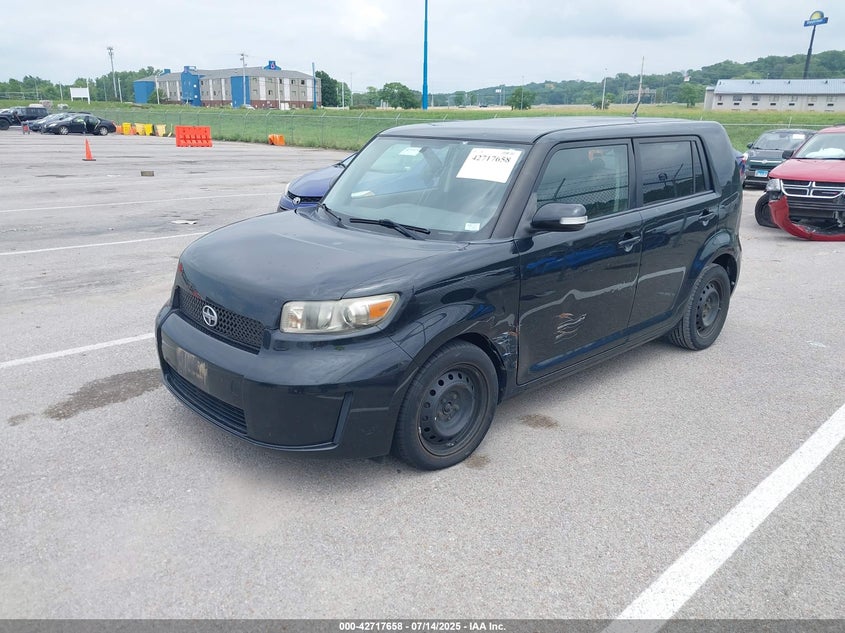 2009 Scion Xb black wagon gasoline JTLKE50E091096310 photo #3