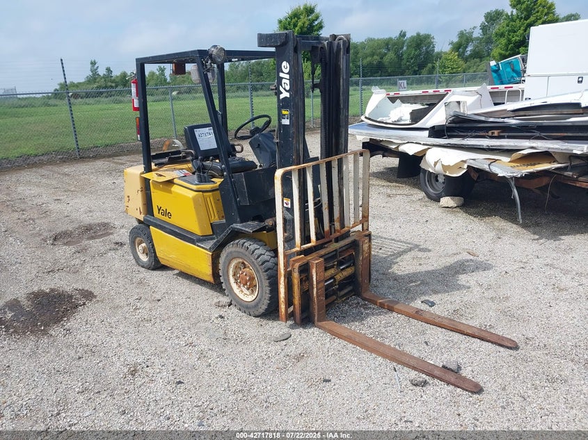 00000000000002823 1995 Yale Forklift auction photo 1