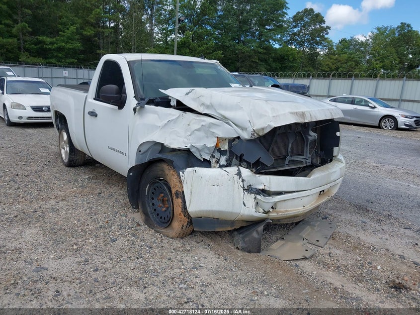 2008 Chevrolet Silverado 1500 Work Truck VIN: 1GCEC14X48Z296612 Lot: 42718124