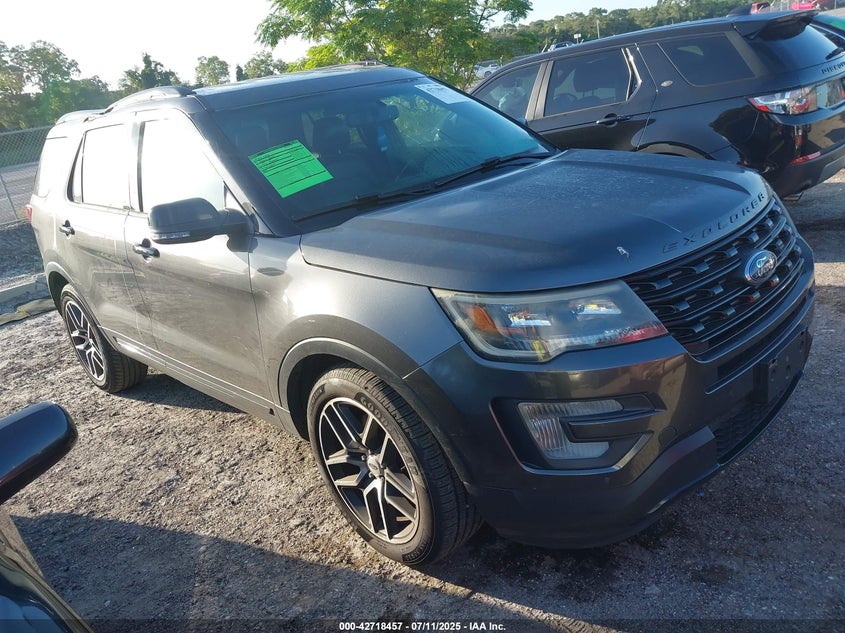 1FM5K8GT2GGC68656 2016 Ford Explorer Sport auction photo 1