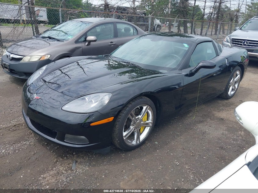2007 CHEVROLET CORVETTE VIN: 1G1YY25UX75104889
