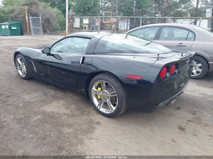2007 CHEVROLET CORVETTE VIN: 1G1YY25UX75104889