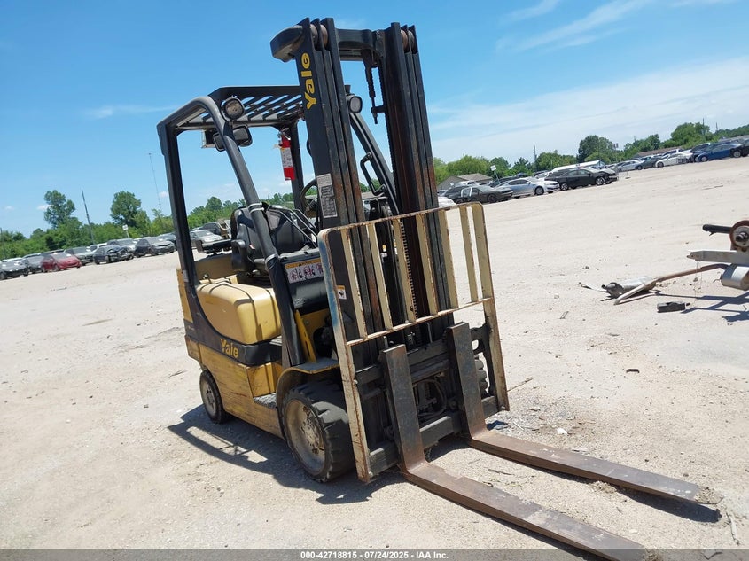 2000 Yale Glc060Vxnvse088 yellow null null 00000A9100V11597E photo #1