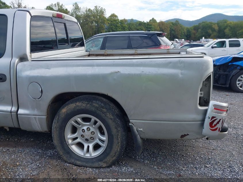 2001 Dodge Dakota Slt/Sport VIN: 1B7HL2AX01S333189 Lot: 42719224