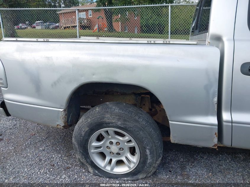 2001 Dodge Dakota Slt/Sport VIN: 1B7HL2AX01S333189 Lot: 42719224