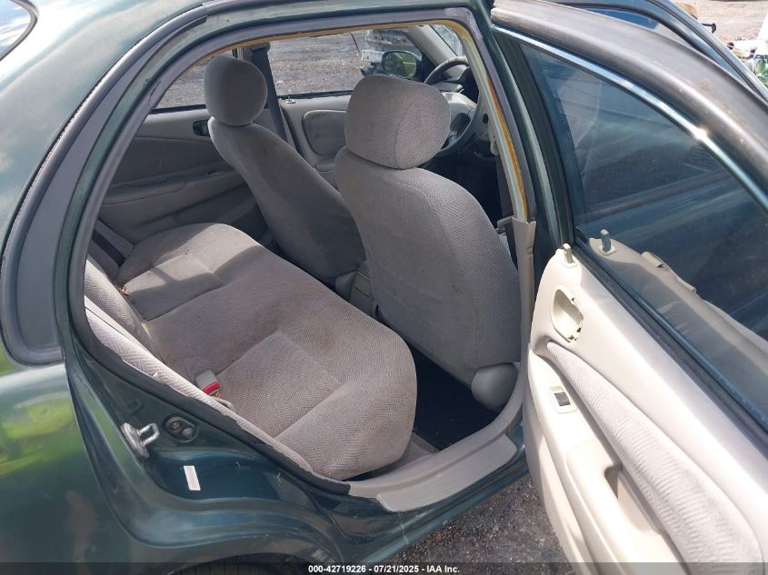 2001 Chevrolet Prizm VIN: 1Y1SK52811Z427120 Lot: 42719226