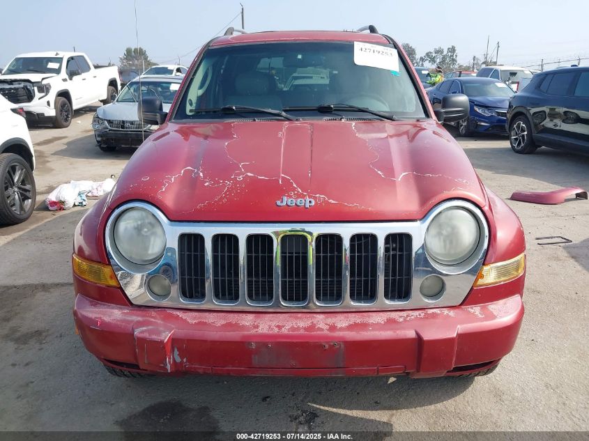 2007 Jeep Liberty Limited Edition VIN: 1J4GL58K47W572683 Lot: 42719253