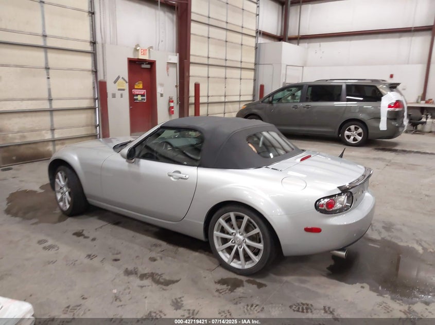 2007 Mazda Mx-5 Touring silver cabrio gasoline JM1NC25F570131344 photo #4