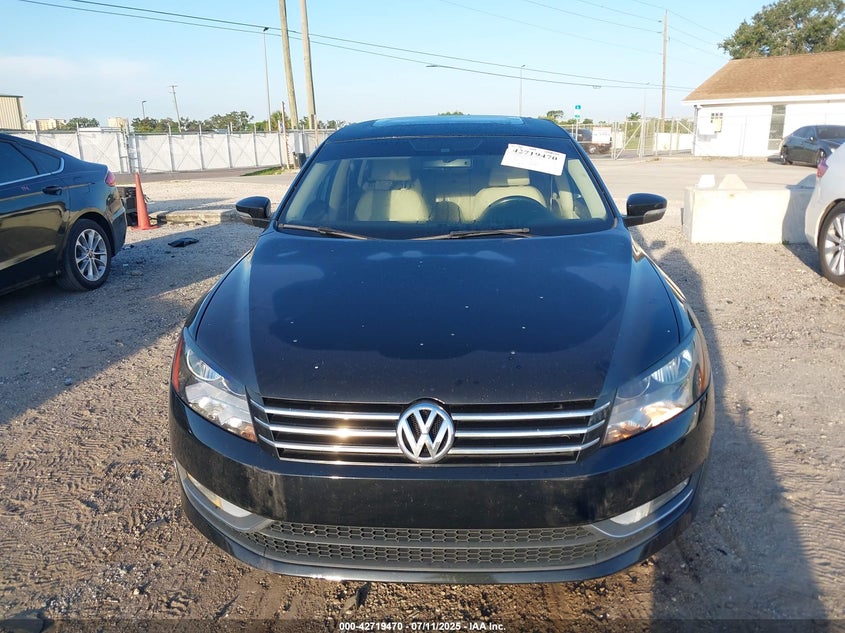 2014 VOLKSWAGEN PASSAT 2.0L TDI SE - 1VWBN7A3XEC104249
