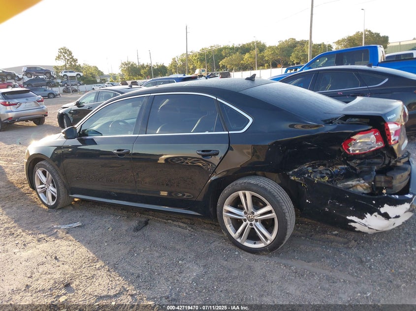 2014 VOLKSWAGEN PASSAT 2.0L TDI SE - 1VWBN7A3XEC104249