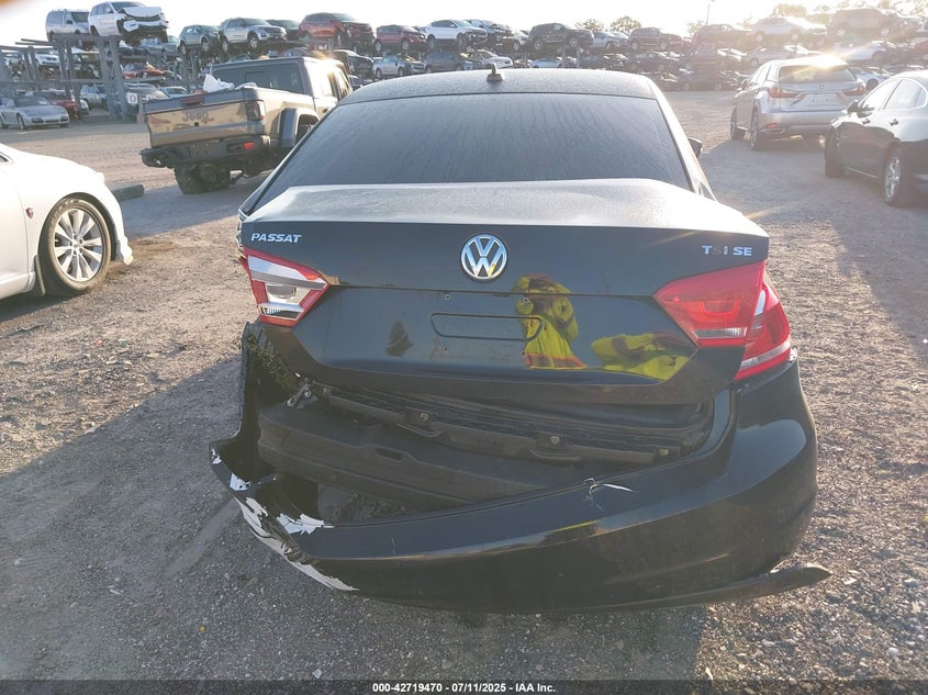 2014 VOLKSWAGEN PASSAT 2.0L TDI SE - 1VWBN7A3XEC104249