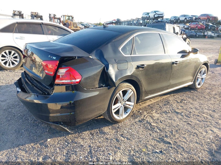 2014 VOLKSWAGEN PASSAT 2.0L TDI SE - 1VWBN7A3XEC104249