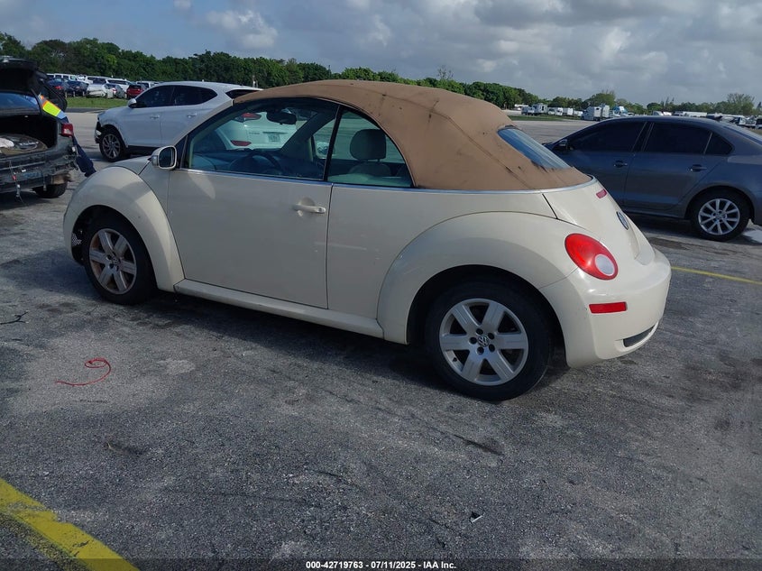 2007 VOLKSWAGEN NEW BEETLE VIN: 3VWRF31Y47M416651