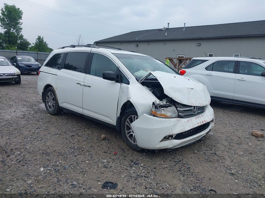 5FNRL5H62CB070447 2012 Honda Odyssey Ex-L auction photo 1