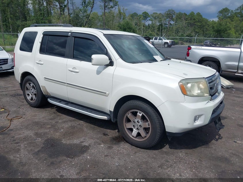 5FNYF3H99BB049160 2011 Honda Pilot Touring auction photo 1