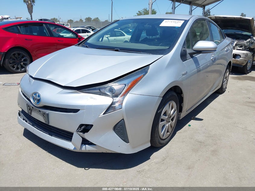 2016 TOYOTA PRIUS VIN: JTDKBRFU5G3013398