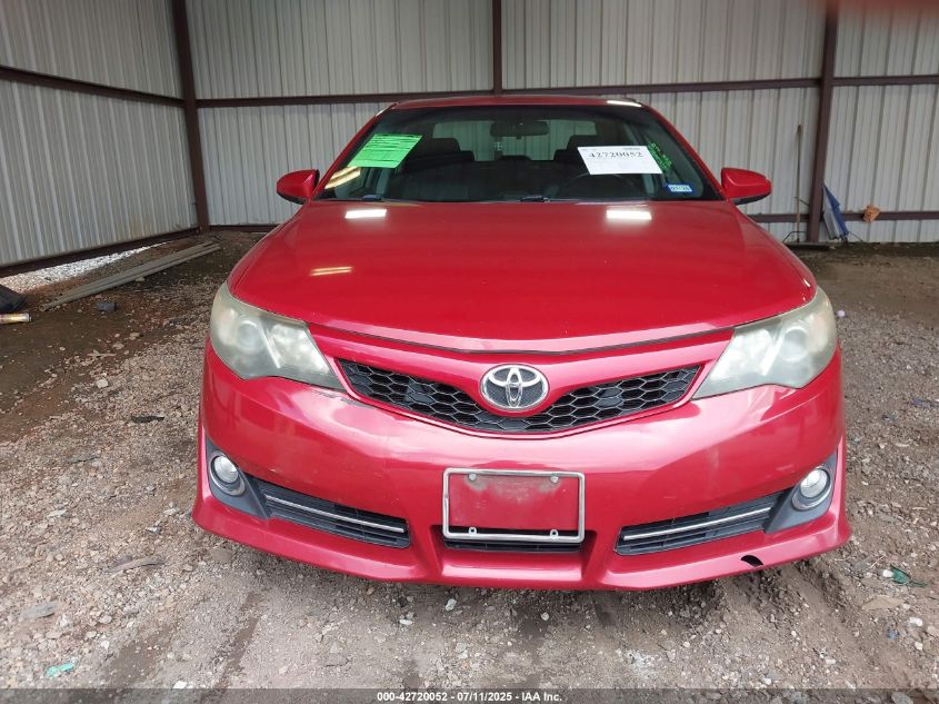 2012 Toyota Camry Se Limited Edition VIN: 4T1BF1FKXCU624029 Lot: 42720052