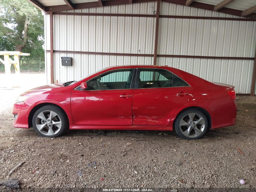 2012 Toyota Camry Se Limited Edition VIN: 4T1BF1FKXCU624029 Lot: 42720052