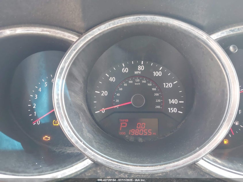 2011 Kia Sorento Lx VIN: 5XYKT3A13BG021110 Lot: 42720154