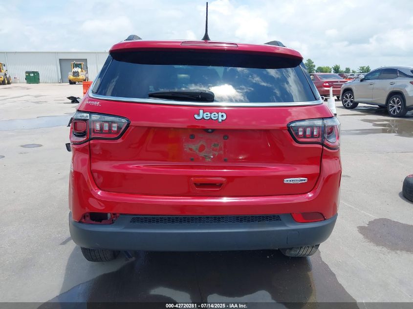 2019 Jeep Compass Sun And Wheel Fwd VIN: 3C4NJCBB3KT743597 Lot: 42720281