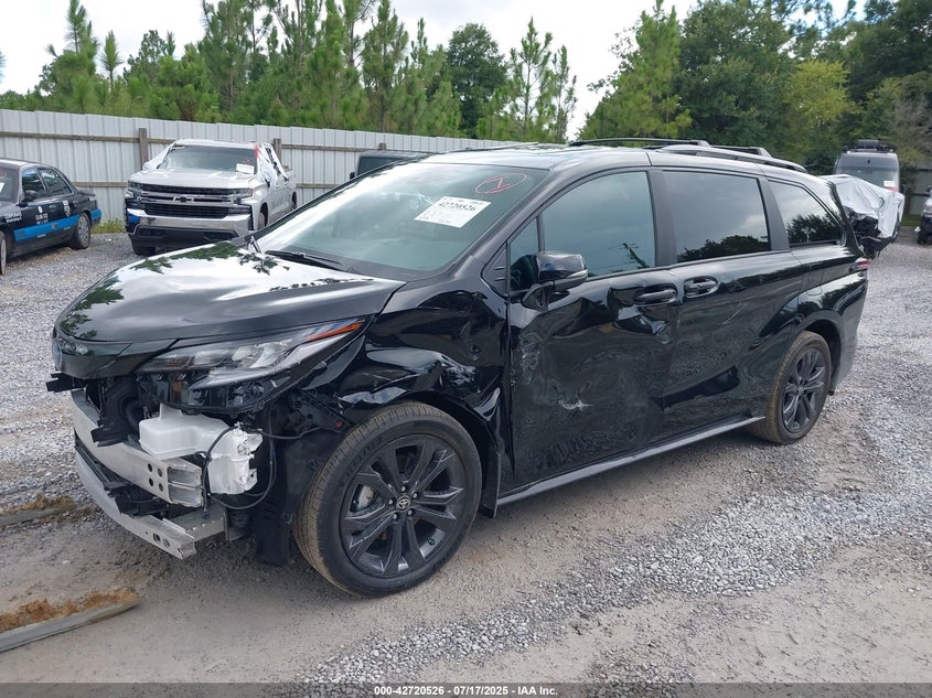 Vin: 5tdcrkec8ss263967, lot: 43213751, toyota sienna xse 20252