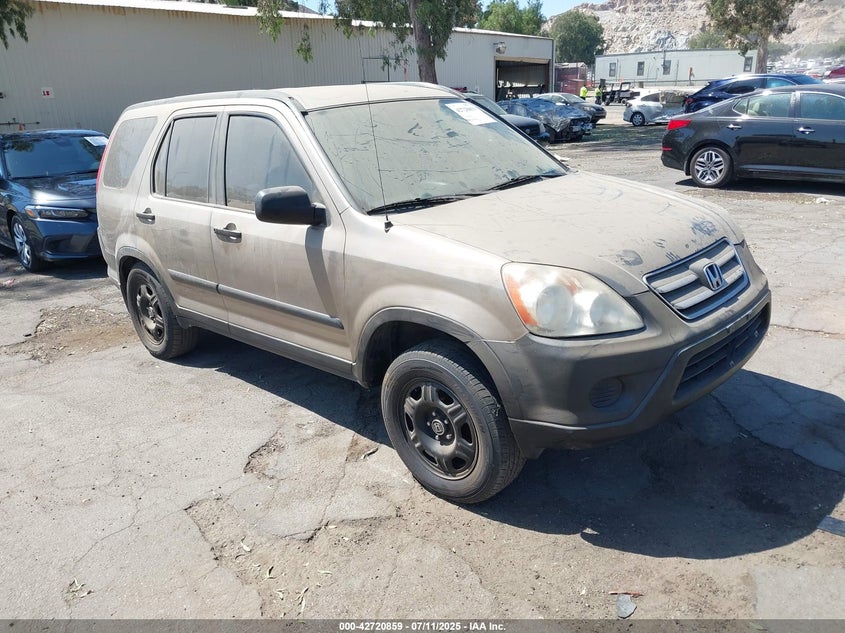 JHLRD78555C042015 2005 Honda Cr-V Lx auction photo 1