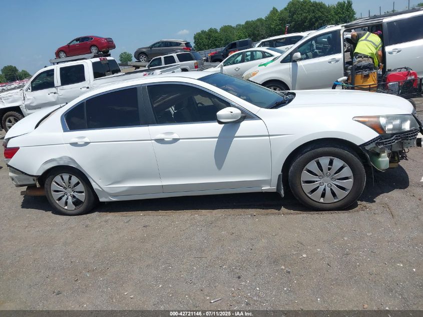 2008 Honda Accord Lx VIN: 1HGCP26308A082275 Lot: 42721146
