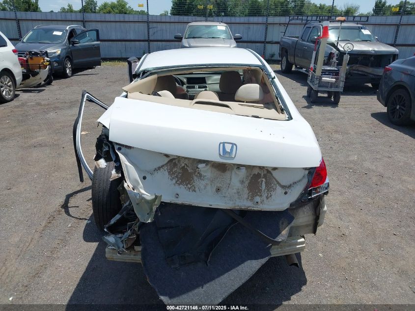 2008 Honda Accord Lx VIN: 1HGCP26308A082275 Lot: 42721146