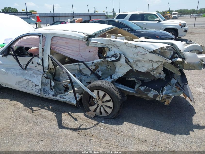 2008 Honda Accord Lx VIN: 1HGCP26308A082275 Lot: 42721146