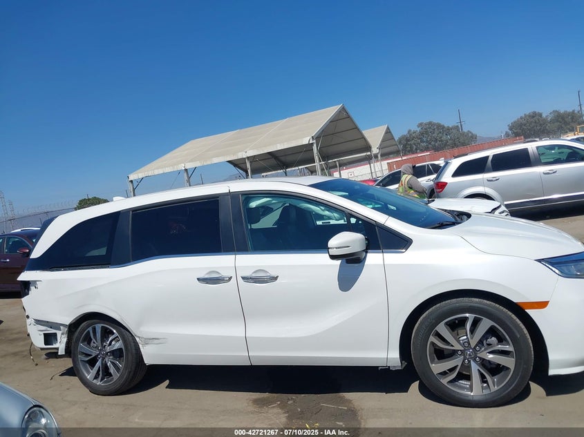 2023 Honda Odyssey Touring VIN: 5FNRL6H84PB050407 Lot: 42721267