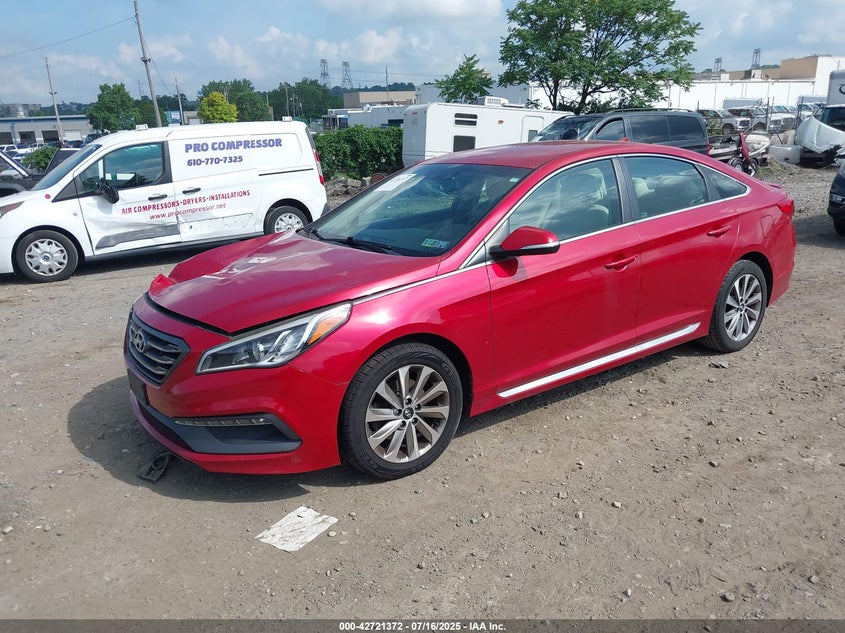 2017 HYUNDAI SONATA SPORT - 5NPE34AF8HH499023