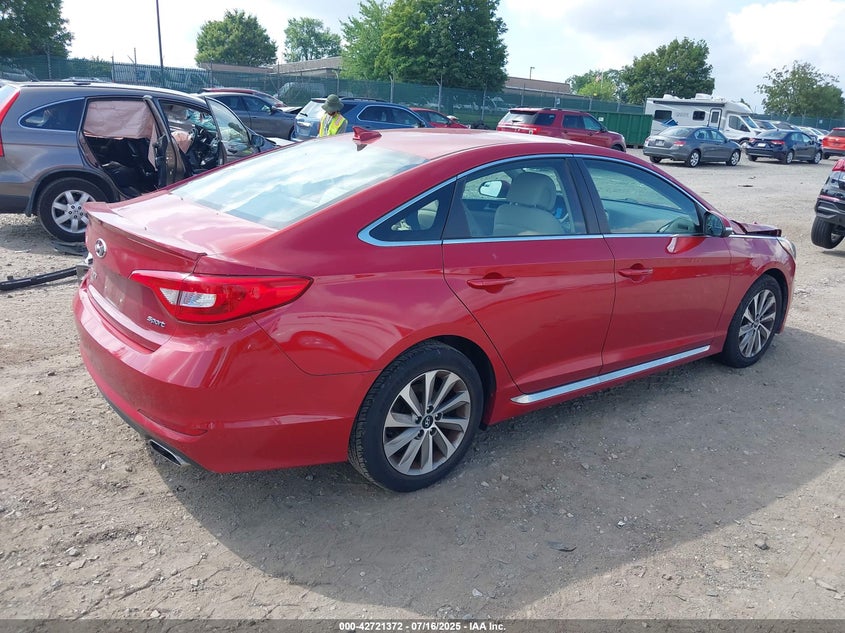 2017 HYUNDAI SONATA SPORT - 5NPE34AF8HH499023