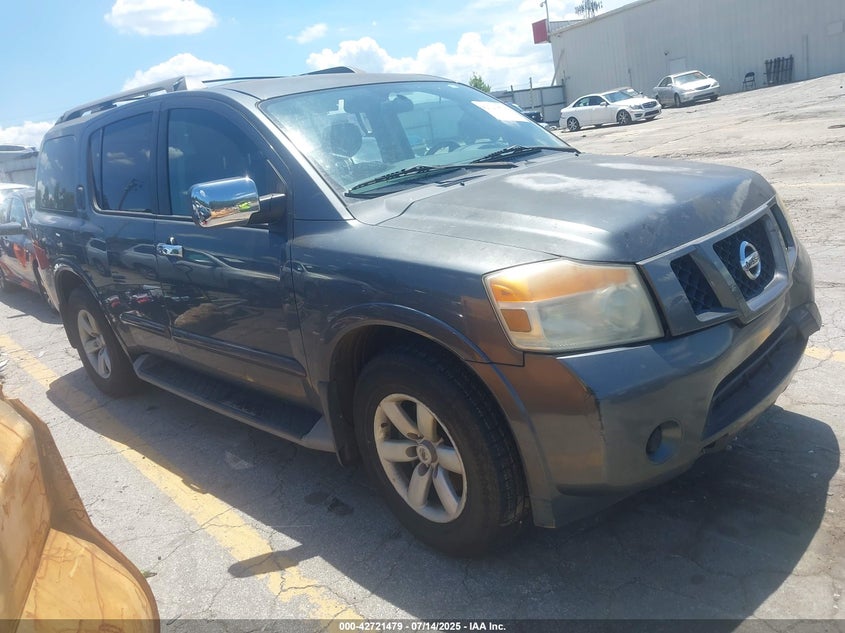 5N1BA0ND5CN605099 2012 Nissan Armada Sv auction photo 1