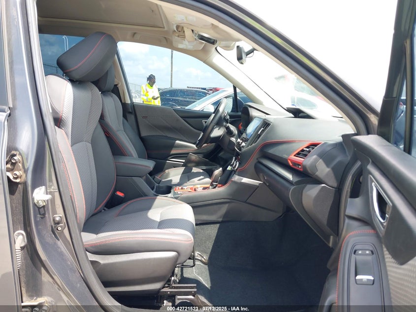2021 Subaru Forester 2.5 Sport Grey Lot 111042721523 Vin JF2SKARC3MH484843