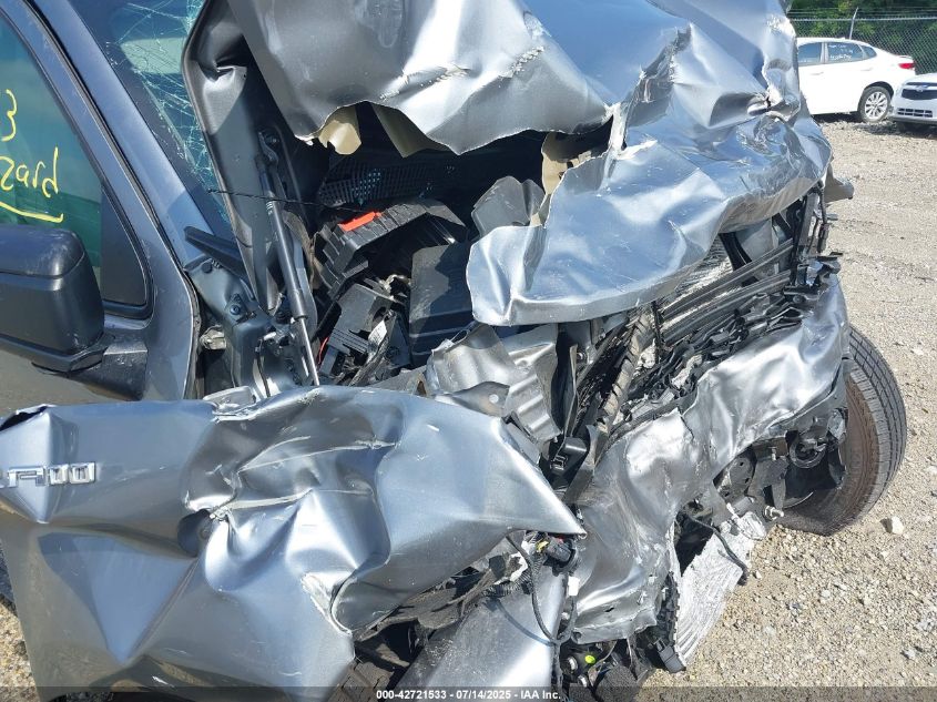 2021 Chevrolet Silverado 1500 4Wd Double Cab Standard Bed Custom VIN: 1GCRYBEK2MZ223101 Lot: 42721533