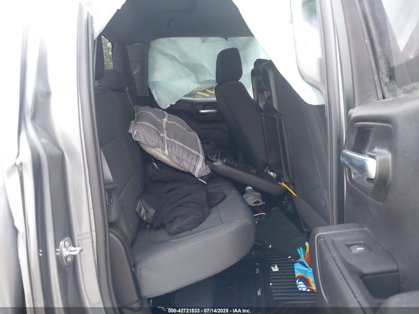 2021 Chevrolet Silverado 1500 4Wd Double Cab Standard Bed Custom VIN: 1GCRYBEK2MZ223101 Lot: 42721533