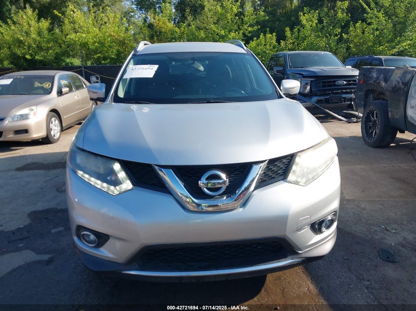 2016 NISSAN ROGUE SV - KNMAT2MV3GP644347