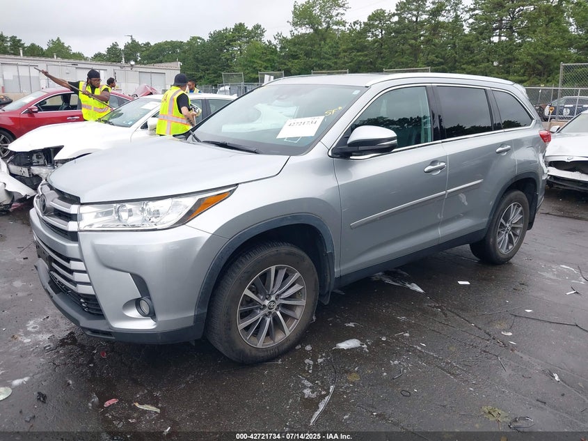 2019 TOYOTA HIGHLANDER SE/XLE - 5TDJZRFH6KS617740