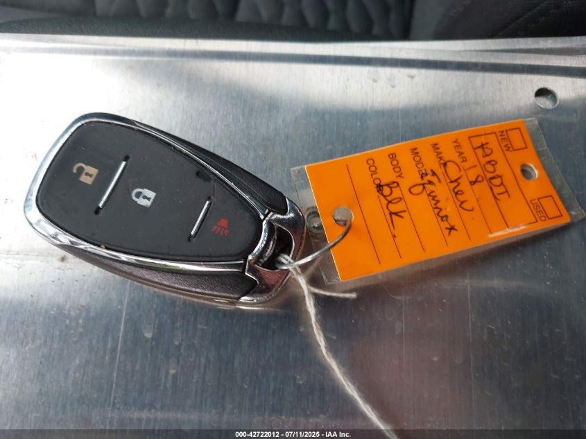 2018 Chevrolet Equinox Lt VIN: 2GNAXSEV1J6202572 Lot: 42722012