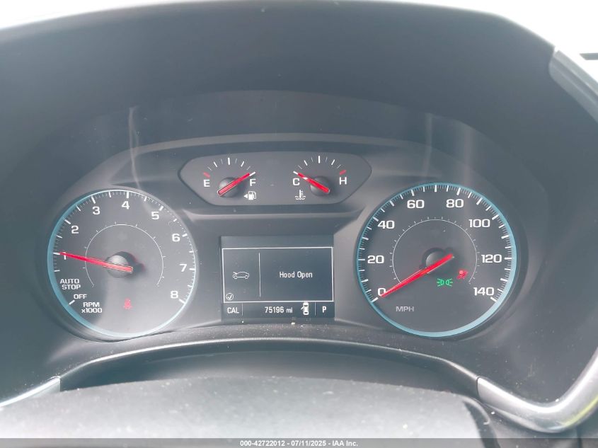 2018 Chevrolet Equinox Lt VIN: 2GNAXSEV1J6202572 Lot: 42722012