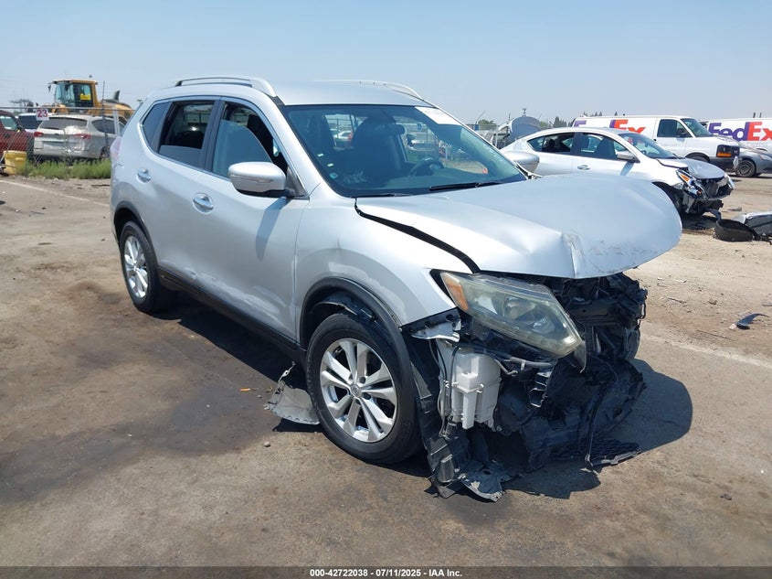 5N1AT2MV3EC869044 2014 Nissan Rogue Sv auction photo 1