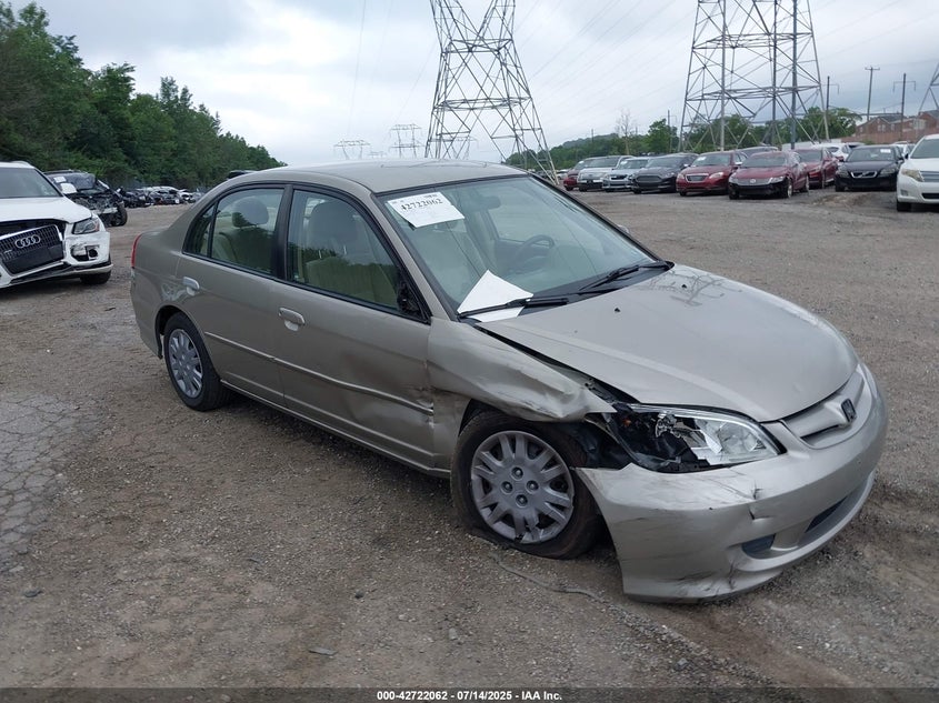 2HGES16584H518420 2004 Honda Civic Lx auction photo 1