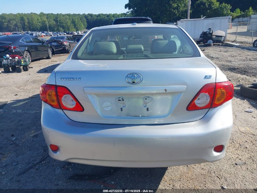 2009 Toyota Corolla Le VIN: JTDBL40E59J002384 Lot: 42722233