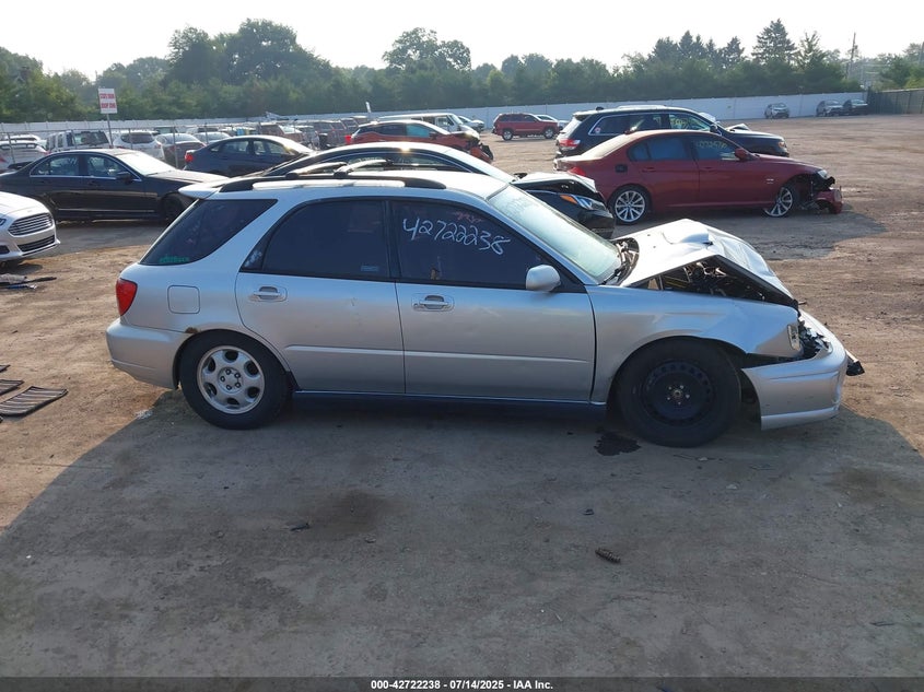 2002 Subaru Impreza Wrx VIN: JF1GG29652G826727 Lot: 42722238