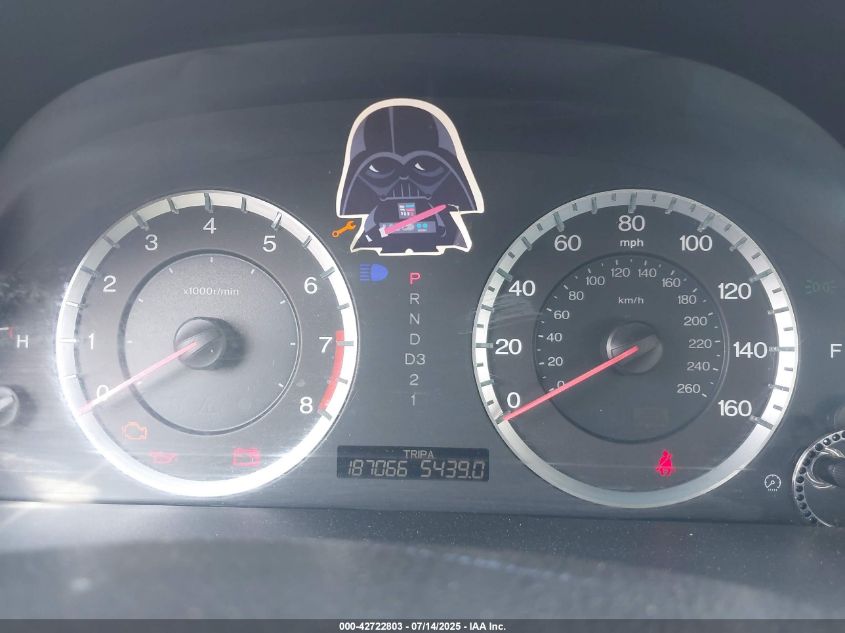 2008 Honda Accord 3.5 Ex-L VIN: 1HGCP368X8A050225 Lot: 42722803