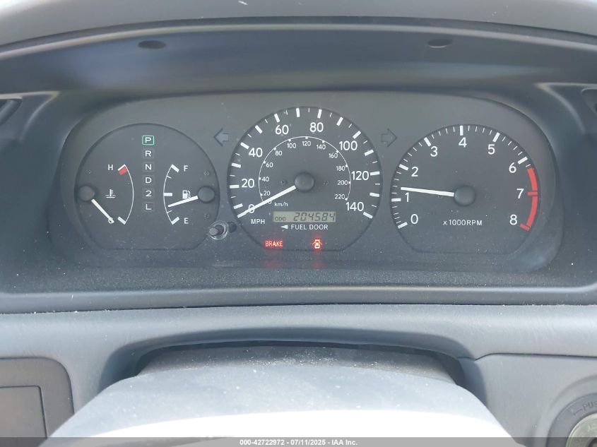 2001 Toyota Camry Le VIN: JT2BG22K610587975 Lot: 42722972