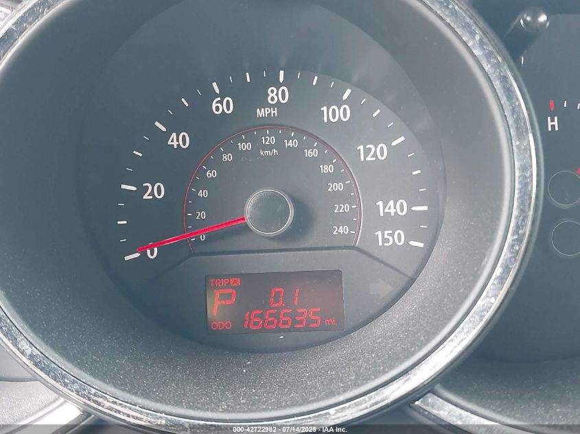 2011 Kia Sorento Lx VIN: 5XYKT3A19BG179449 Lot: 42722982