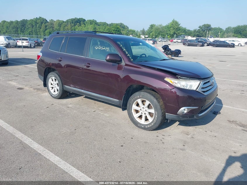 5TDBK3EH1CS121673 2012 Toyota Highlander Base V6 auction photo 1