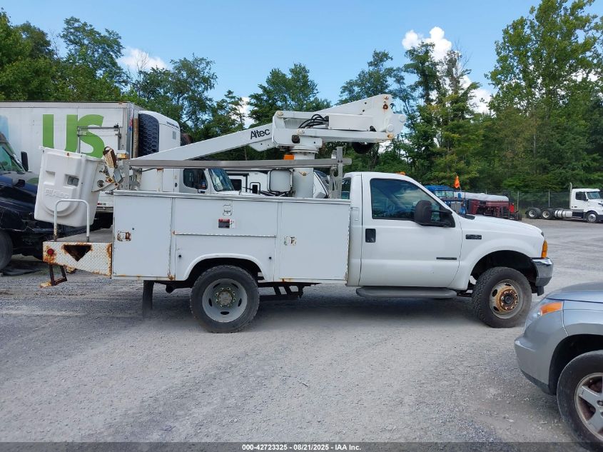2001 Ford F-450 Xl/Xlt VIN: 1FDXF47F21EC24840 Lot: 42723325
